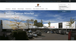 Desktop Screenshot of porsche-muenchen.de